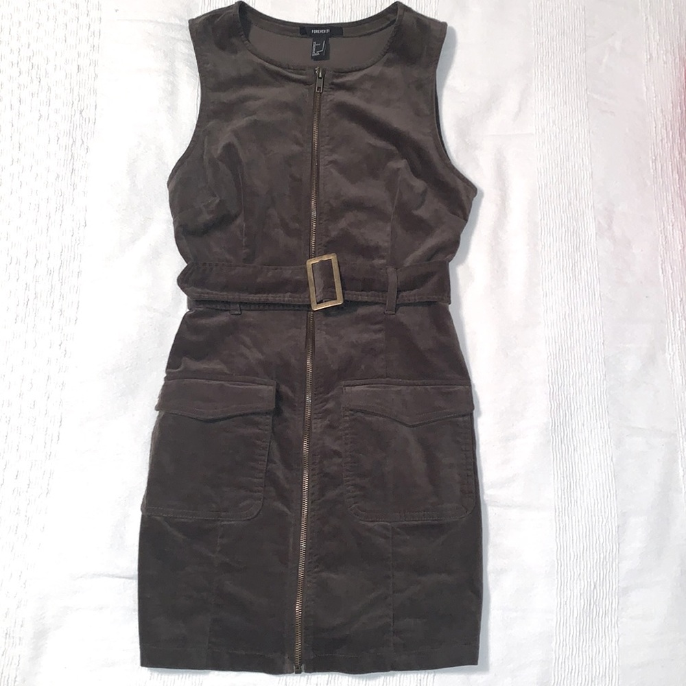 Forever 21 velours dress